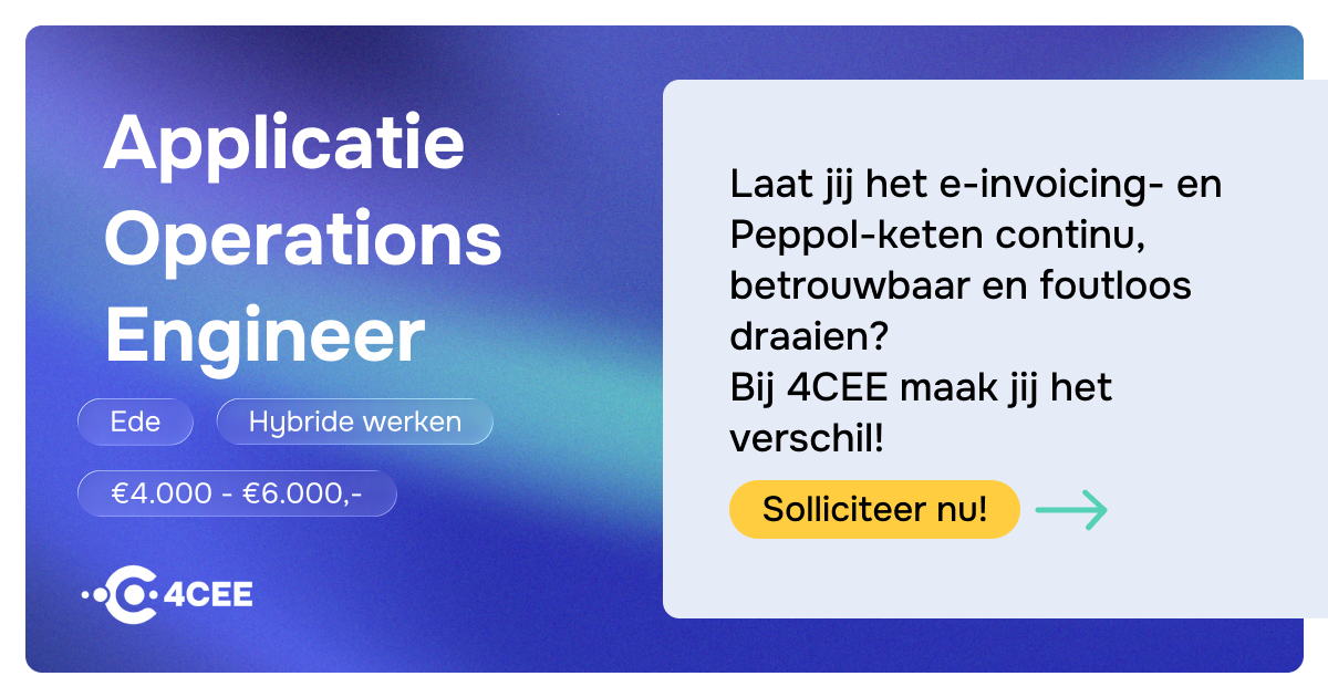 Vacature Applicatie Operations Engineer
